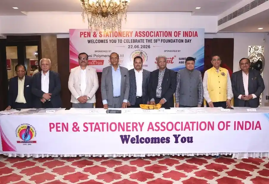 🤝 Distinguished Dignitaries Industry leaders and distinguished guests at the 59th Foundation Day Celebration of the Pen & Stationery Association of India. ✨